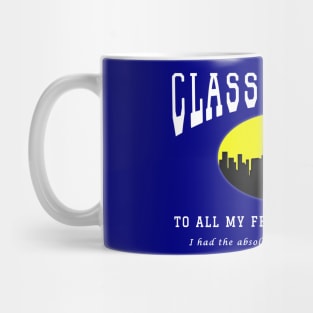 Class of 2020 - Blue, Yellow and White Colors Mug